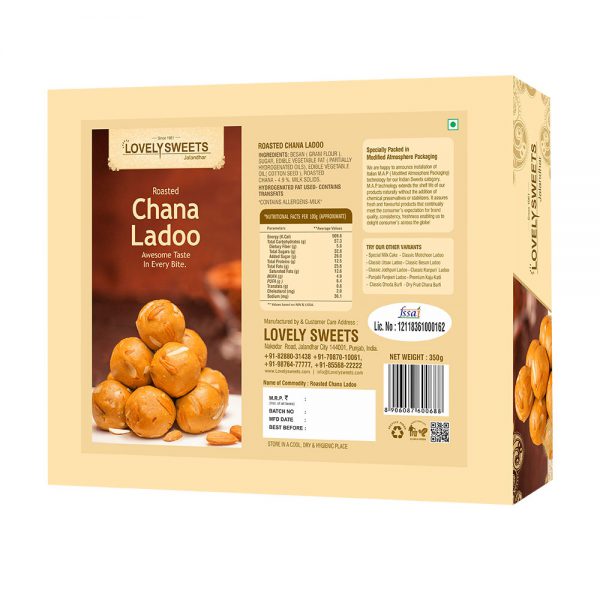 Roasted Chana Ladoo (350 gms)