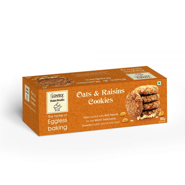 Oats & Raisins Cookies (75 gms)